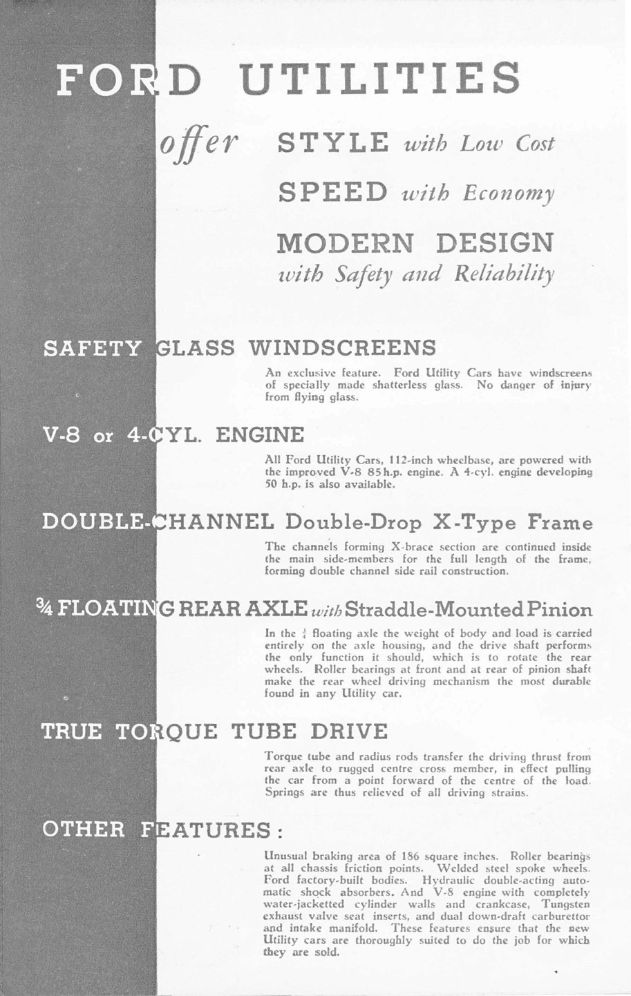 The Old Car Manual Project Brochure Collection